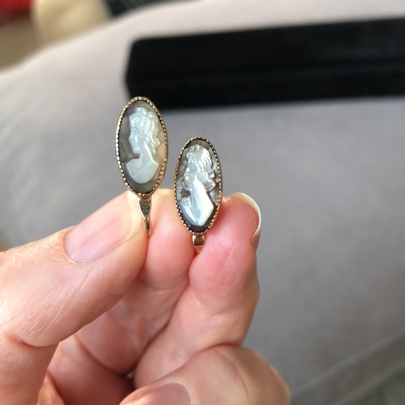 Gold Filled Vintage Victorian Antique Cameo - Picture 12 of 12